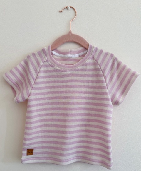 T-shirt merino 80/86 ( nowa wełna )